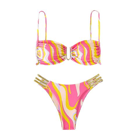 Divhosrg High Waisted Bathing Suit For Women Bikini Sets For Women High Cut Womens Bathing