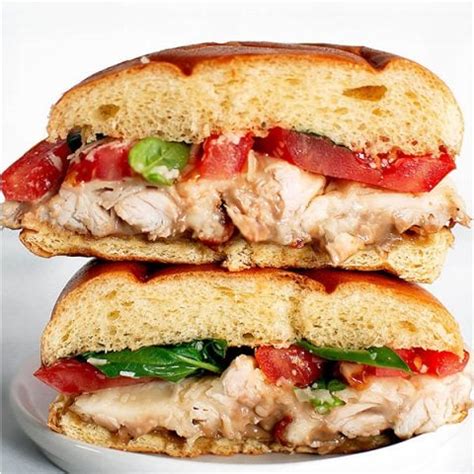 Rotisserie Chicken Bruschetta Sandwich Key To My Lime