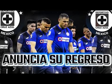 ESTE JUGADOR REGRESA AL CRUZ AZUL COMO EL FICHAJE DEL AÑO EL REGRESO