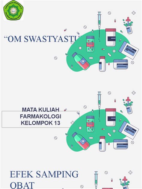 Efek Samping Obat Atau Bahaya Penggunaan Obat Pada Pasien Pdf