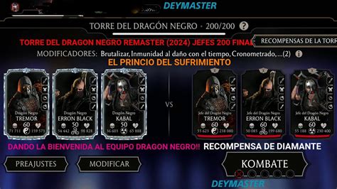 Torre Del Dragon Negro Remaster Jefes Final Recompensa D