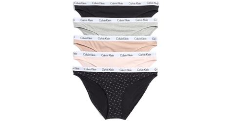 Calvin Klein Logo Bikini In Black Lyst