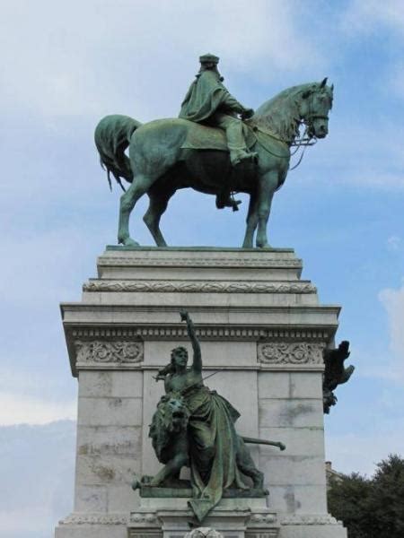 Monumento A Giuseppe Garibaldi Milán Milán