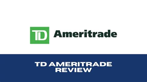 Td Ameritrade Singapore Review Instant Loan