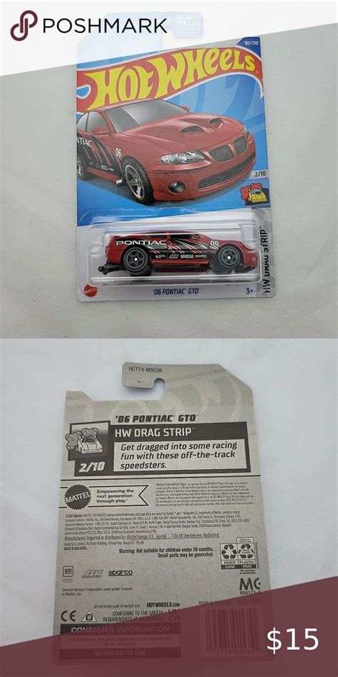 Hot Wheels Pontiac Gto Hw Drag Strip