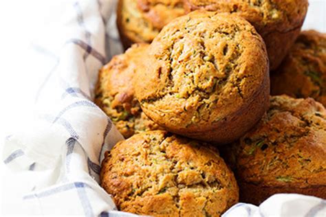 Muffins aux Courgettes Huile d Olive et Miel Manger Méditerranéen