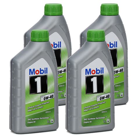 Kaufen Sie bei uns 7L 7 Liter Mobil 1 ESP X3 C40 Motoröl Öl 0W-40 0W40 ...