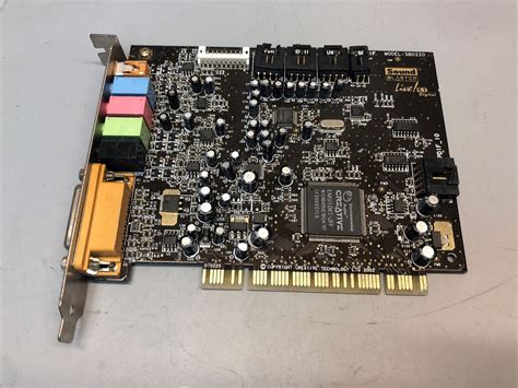 Sound Blaster Digital SB0220 5.1 Channel PCI Sound Card READ | eBay