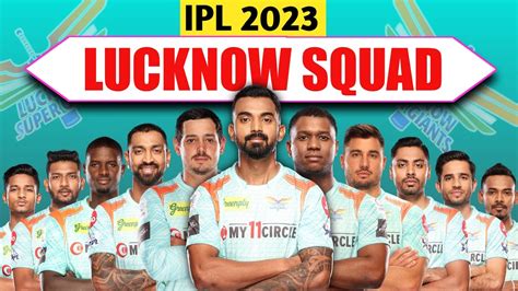 IPL 2023 Lucknow Super Giants Full Squad LSG Full Squad 2023 LSG