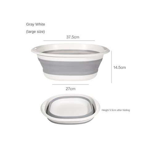 Сгъваем силиконов леген с диаметър 39,5 см.