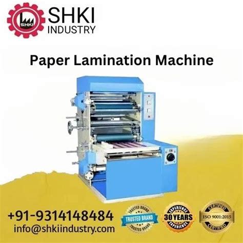 Automatic Paper Lamination Machine At Rs 265000 In Jaipur Id 26398752062