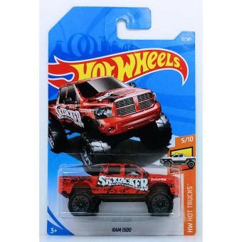 Xe O To Mo Hinh Ti Le 164 Hot Wheels 2018 Dodge Ram 1500 Mau Do 1508427206 80918371