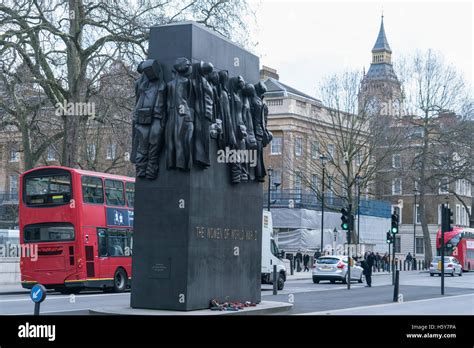 The Women Of World War Ii Memorial At Whitehall London England