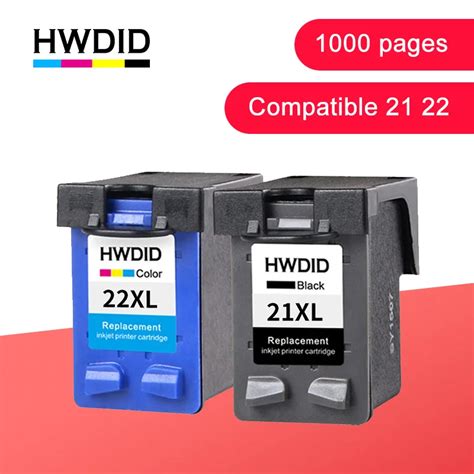 21 22 Cartridge Hp/hp21 Hp/hp Ink Deskjet F2180 F2200 F2280 - AliExpress