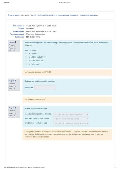 Prueba 3 3 Julio 2020 preguntas y respuestas Área personal Mis