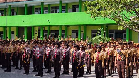 Pelantikan Penggalang Ramu Dan Pergantian Dewan Galang Pramuka MTsN 2