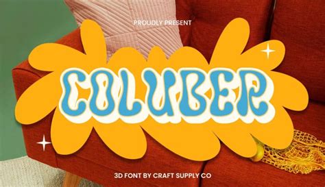 Denvile 3d Font Freedafonts