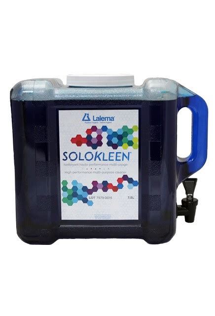 High Performance All Purpose Cleaner Solokleen Envirovrak 75l Lm00797975 Montréal