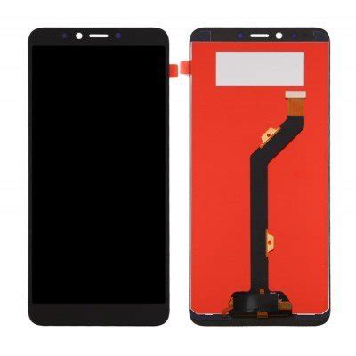 LCD With Touch Screen For Infinix Hot Pro X Black Display Glass Combo Folder