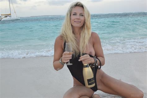 Bikini Model Victoria Ai Enhanced Toast To Topaz Sharpen