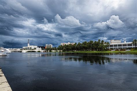 Idalia Storm Surge Brings Extensive Flooding To Downtown Tampas