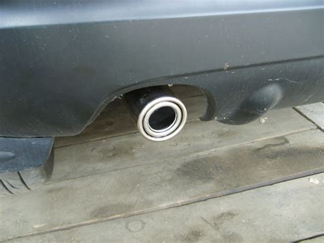 №59.Насадка на выхлопную трубу. — Daewoo Matiz (M100/M150), 0,8 л, 2008 ...