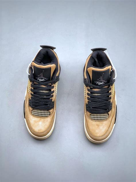 Review Air Jordan 4 Retro Mushroom Embracing Earthy Tones Rreplica