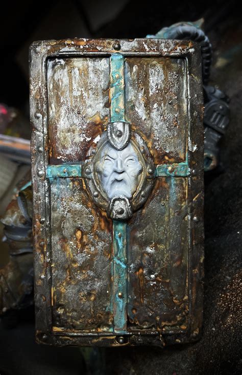 Wip Shield Playing Around With Dirty Downs Rust Paint I Think I Love