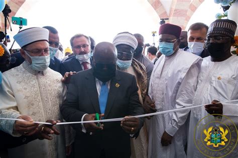 Akufo Addo Commissions National Mosque Complex Photos