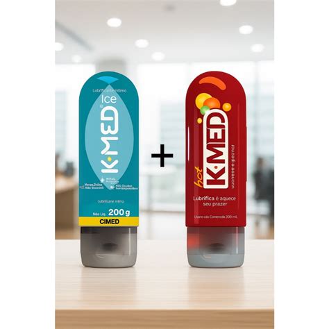 K Med Cimed Kit Lubrificante Ntimo Ice E Hot G Cada Shopee Brasil