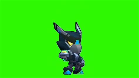 Night Mecha Crow Green Screen For Brawl Stars Youtube