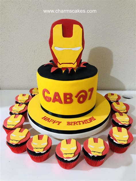 Ironman Avengers Cake A Customize Avengers Cake