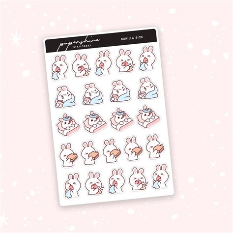 Bunilla Sick Doodle Stickers Stickers Doodles Sick