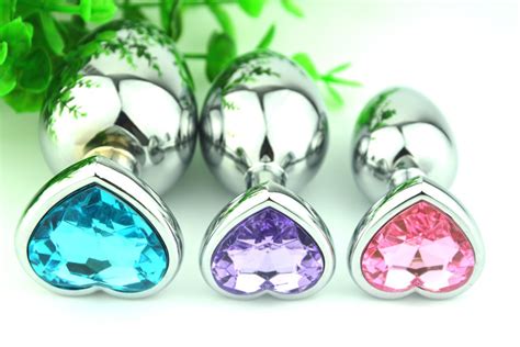 Plug Anal Tapones Anales De Metal Buttplug Metal Nuevos Juguetes Anales En Forma De Corazón