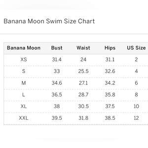 Bananamoon Swim Xl Pcs Banana Moon Swimwear Bikini Set Poshmark