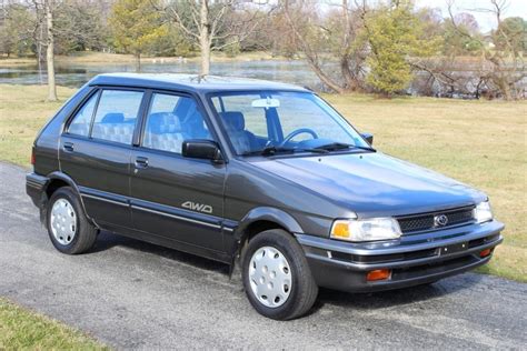 No Reserve 1991 Subaru Justy Gl 4wd For Sale On Bat Auctions Sold
