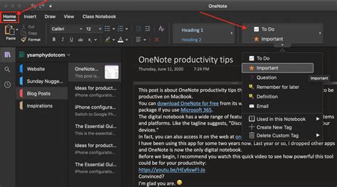 Best Tips For Onenote Productivity