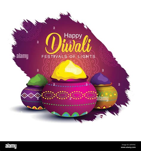 Happy Holi Celebration Greeting Background Vector Illustration Design