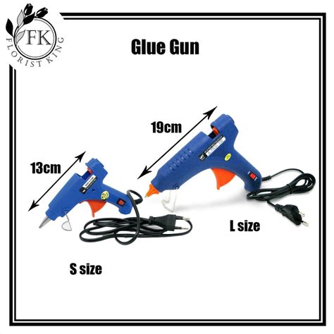 Ready Stock Pcs Glue Gun Hot Melt Glue Gun Pistol Gam Panas Peralatan Kraf Diy