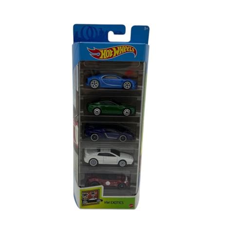 Hot wheels 5 pak zestaw pojazdów hw exotics L66 SKUP SPRZEDAŻ WYCENA