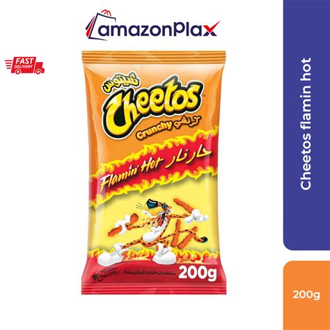 Cheetos Crunchy Flammin Hot 200g شيتوس كرانشي حار نار Shopee Malaysia