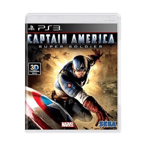 Jogo Capitão América - Jogo Capitão America Super Soldado PS3 Físico (Seminovo) - Machado ...