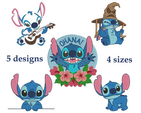 Lilo And Stitch Embroidery Designs