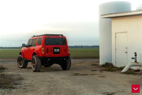 Ford Bronco Wildtrak Hybrid Forged Series Hf6 4 Vossen Wheels