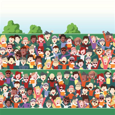Best Cheering Illustrations Royalty Free Vector Graphics And Clip Art