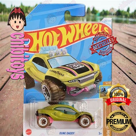 Jual Hot Wheels Dune Daddy Hijau Base Pink Off Road Original Mattel Shopee Indonesia