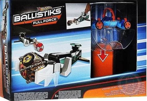 Hot Wheels Ballistiks Full Force Lan Ador Disparo Radical Parcelamento Sem Juros