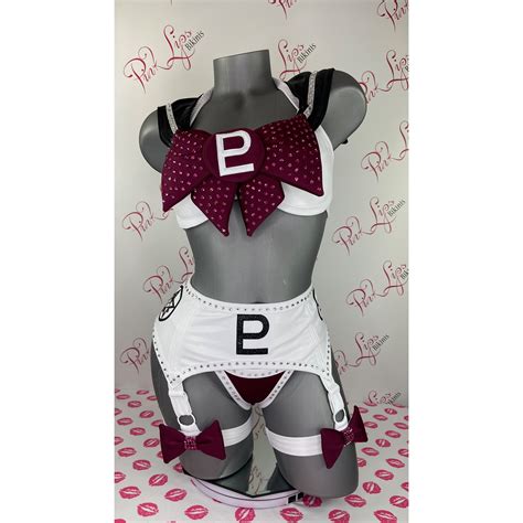 Swarovski Unique Miss Pluto Inspired Lingerie Piece Set Etsy