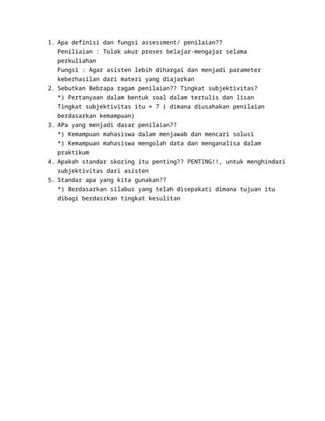 Doc Apa Definisi Dan Fungsi Assessment Dokumentips