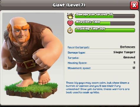 Clash of Clans Giant Centred Army: Become Raid Master!